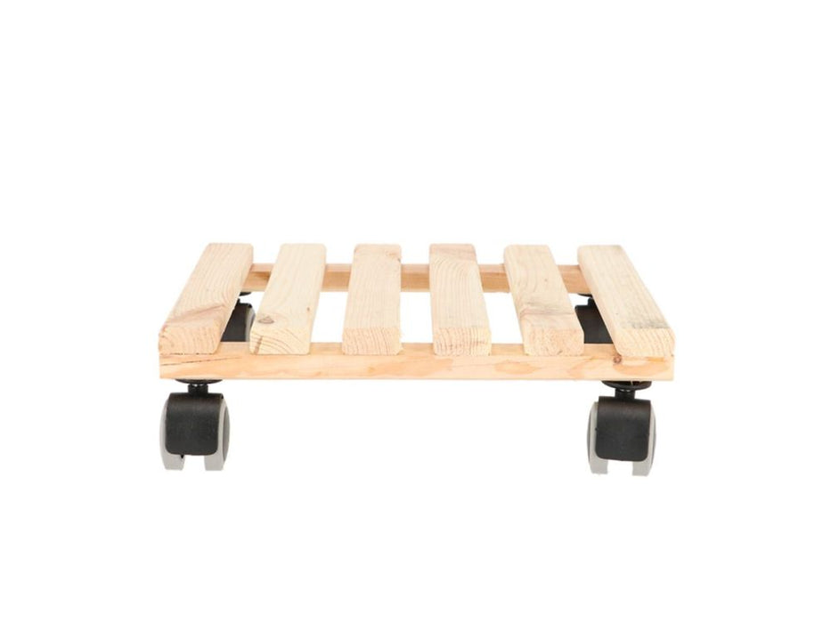Square Wooden Caddy - Light Wood