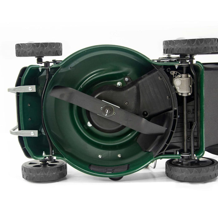 Self Propelled Electric Start Petrol Rotary Lawnmower - 46cm (18")
