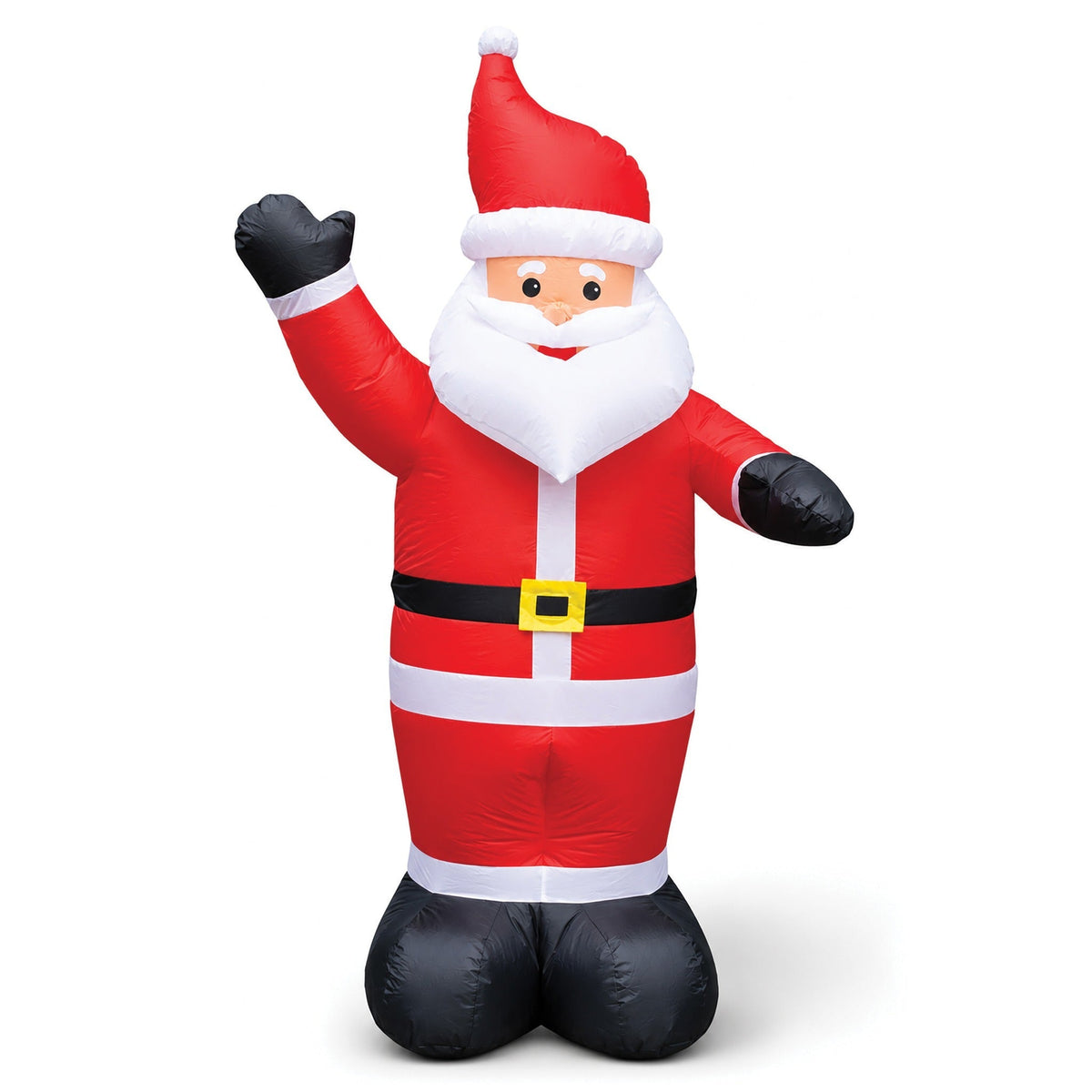 Inflatable Santa Claus with LED Lights - Festive Christmas Decoration for Indoor & Outdoor Use_Outdoor Christmas Decorations