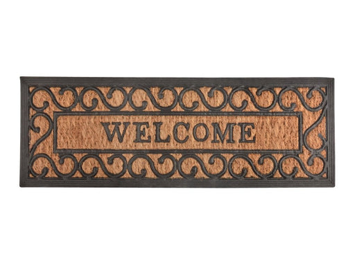 Welcome - Rubber & Coir Doormat