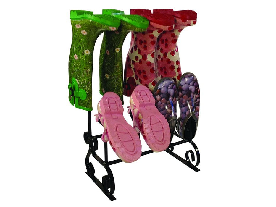 Wellington Boot and Walking Boot Stand - 4 Pair