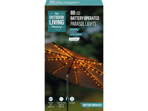 8 LED Parasol Light