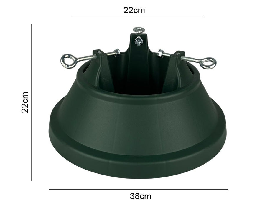 Plastic Christmas Tree Stand - Green_Christmas Tree Stands