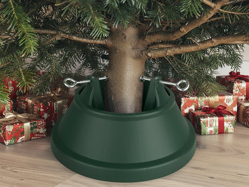 Plastic Christmas Tree Stand - Green_Christmas Tree Stands