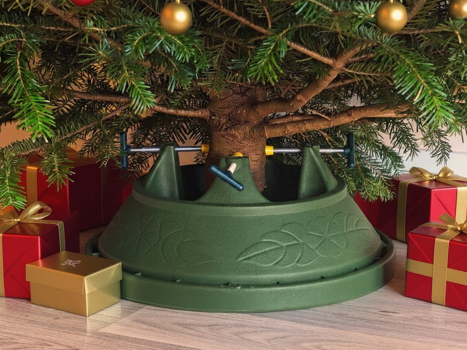 Round Plastic Christmas Tree Stand - The Volcano 10_Christmas Tree Stands