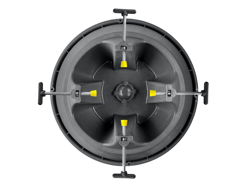 Round Plastic Christmas Tree Stand - The Volcano 10_Christmas Tree Stands