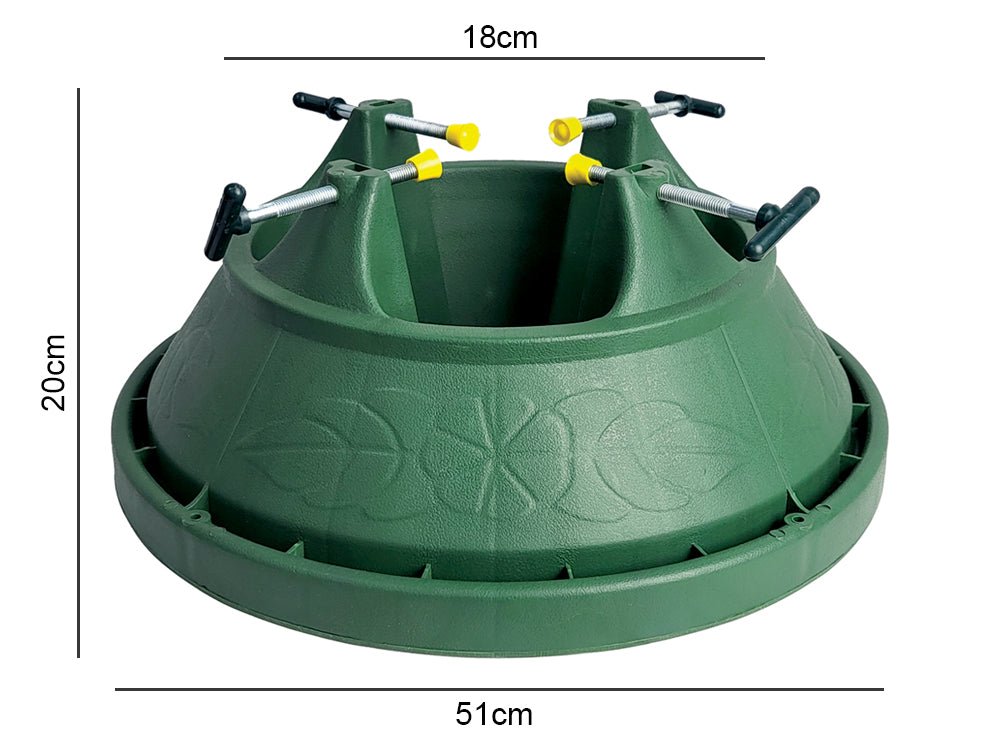 Round Plastic Christmas Tree Stand - The Volcano 10_Christmas Tree Stands