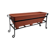 Low Trough Stand Patio Planter - Modern_Patio Planters