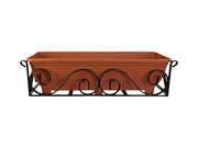 Wall - mounted Trough Holder - Scrolled_Patio Planters
