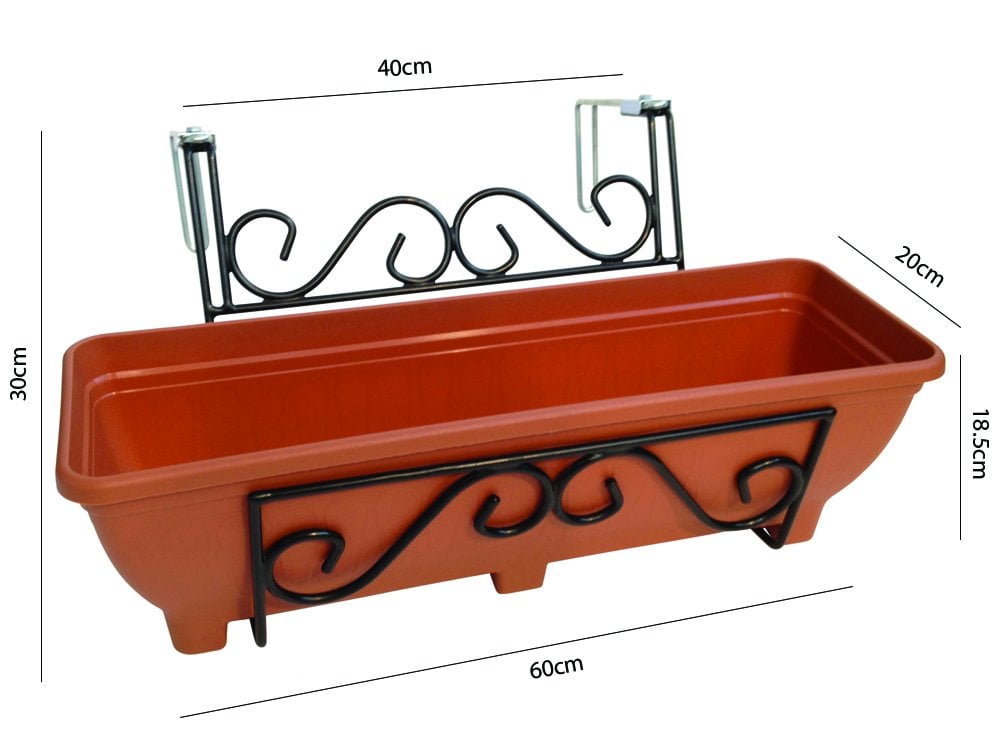 Adjustable Balcony/Fence Holder_Balcony Planters