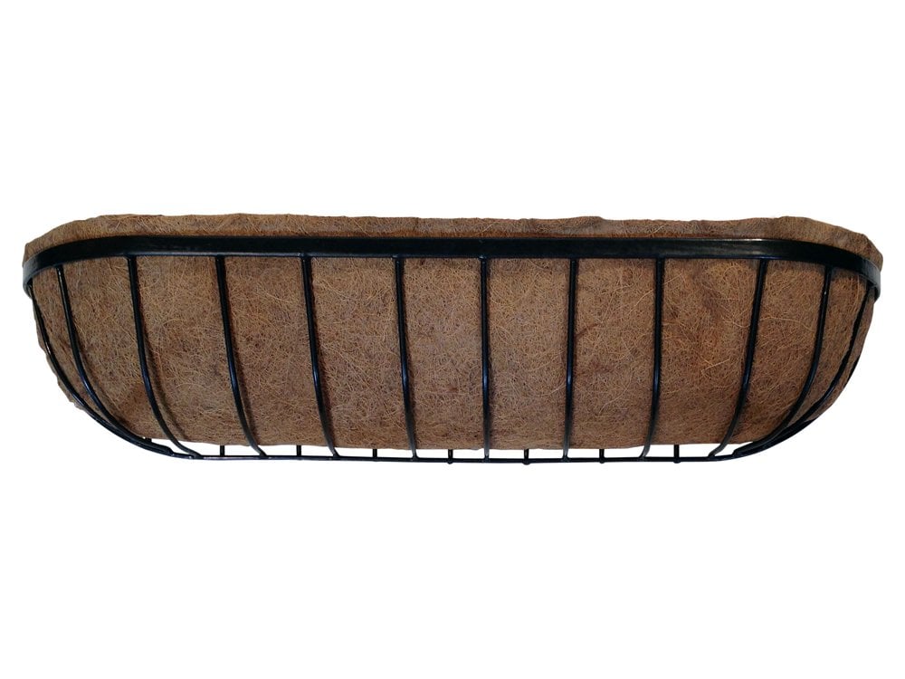 Trough Planter / Manger Planter - Prelined with coco liner_Wall Mounted Planters