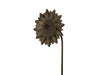 Sunflower - Rusty Metal Flower Garden Stakes Designed to Rust_Decorative Stakes