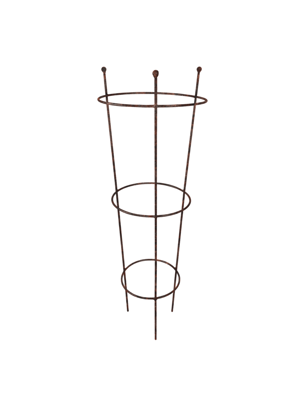 Rusty Conical Supports - Raw Steel Design to Rust - 2 Sizes_