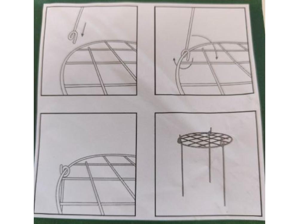 Grow Through Plant Supports - Rectangular_Cages & Grow Throughs Plant Supports