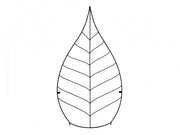 Wall Mounted Leaf Trellises_Garden Trellises