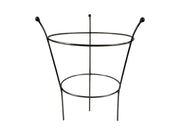 Ball Top Peony Cage Plant Support Designed to Rust_Cages & Grow Throughs Plant Supports