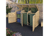 Classic Double Bin Store With Box Store_Bin Stores
