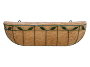 Trough Planter - Leaf Design_Wall Mounted Planters
