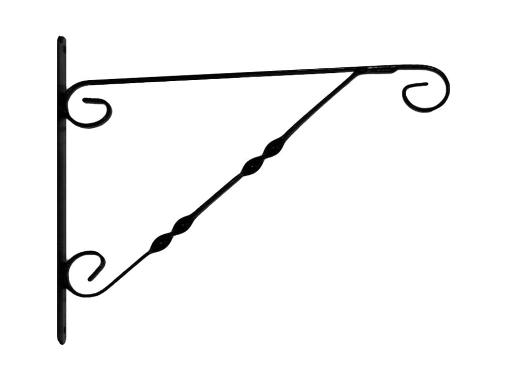 Twisted Design Hanging Basket Bracket_Hanging Basket Brackets