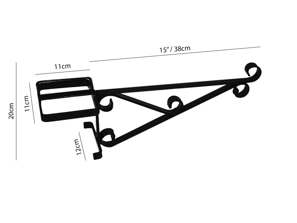 Concrete Post Hanging Basket Bracket_Hanging Basket Brackets