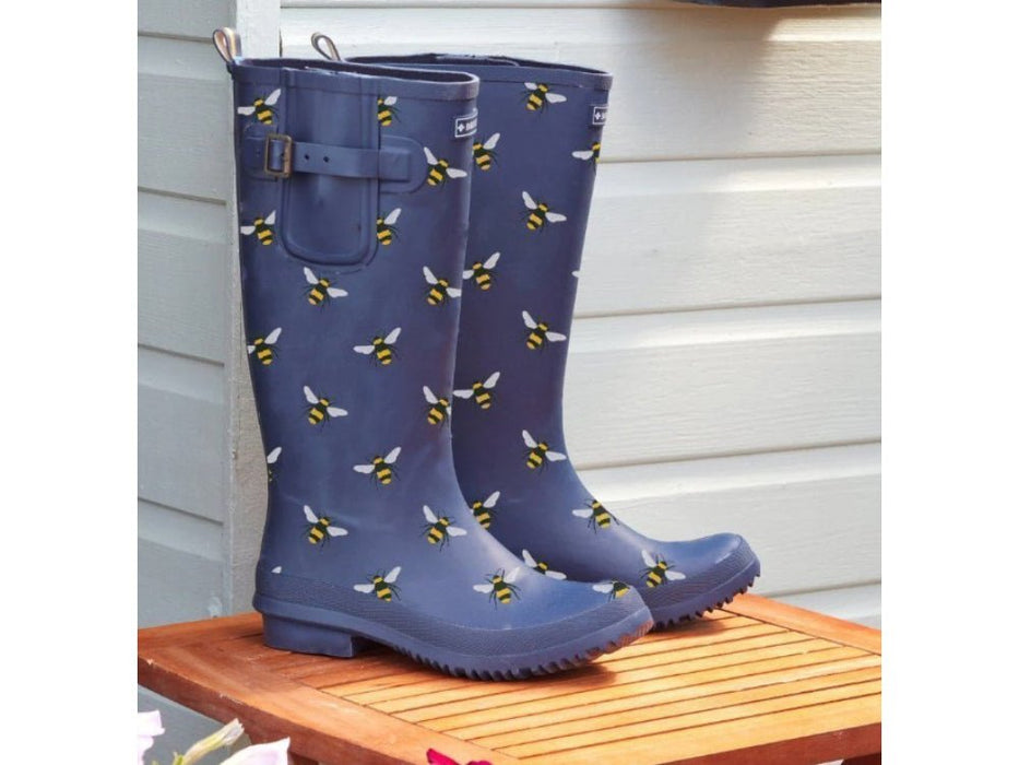 Bees Wellington Boot Women's Wellies Size — Home Garden Extras