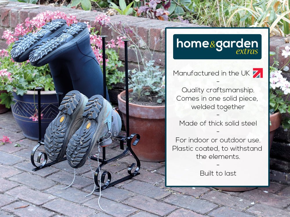 Wellington Boot and Walking Boot Stand - 4 Pair_Wellington Boot Stands