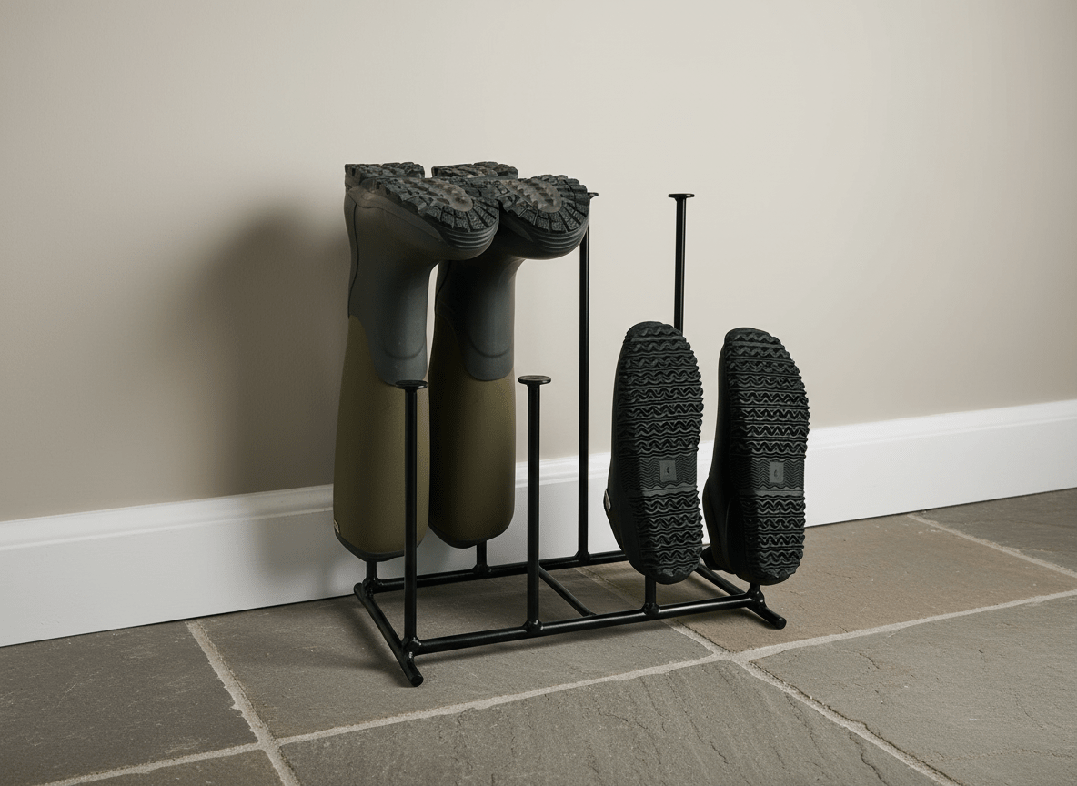 Compact 4 Pair (Wellington Boots & Walking Boots) - Garden Pride_Wellington Boot Stands