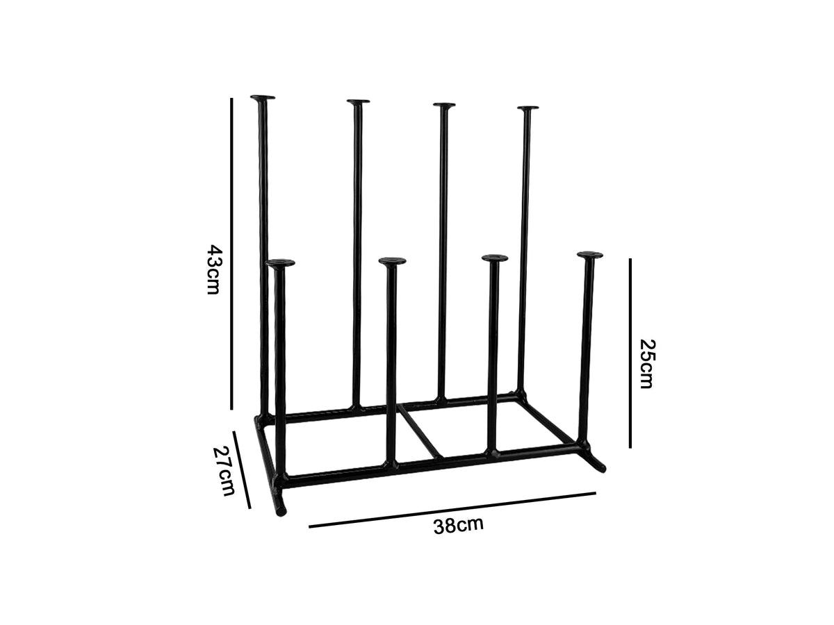 Compact 4 Pair (Wellington Boots & Walking Boots) - Garden Pride_Wellington Boot Stands