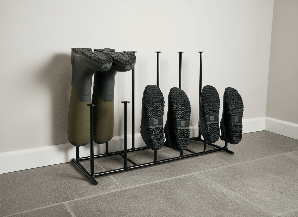 Compact 6 Pair (Wellington Boots & Walking Boots) - Garden Pride_Wellington Boot Stands