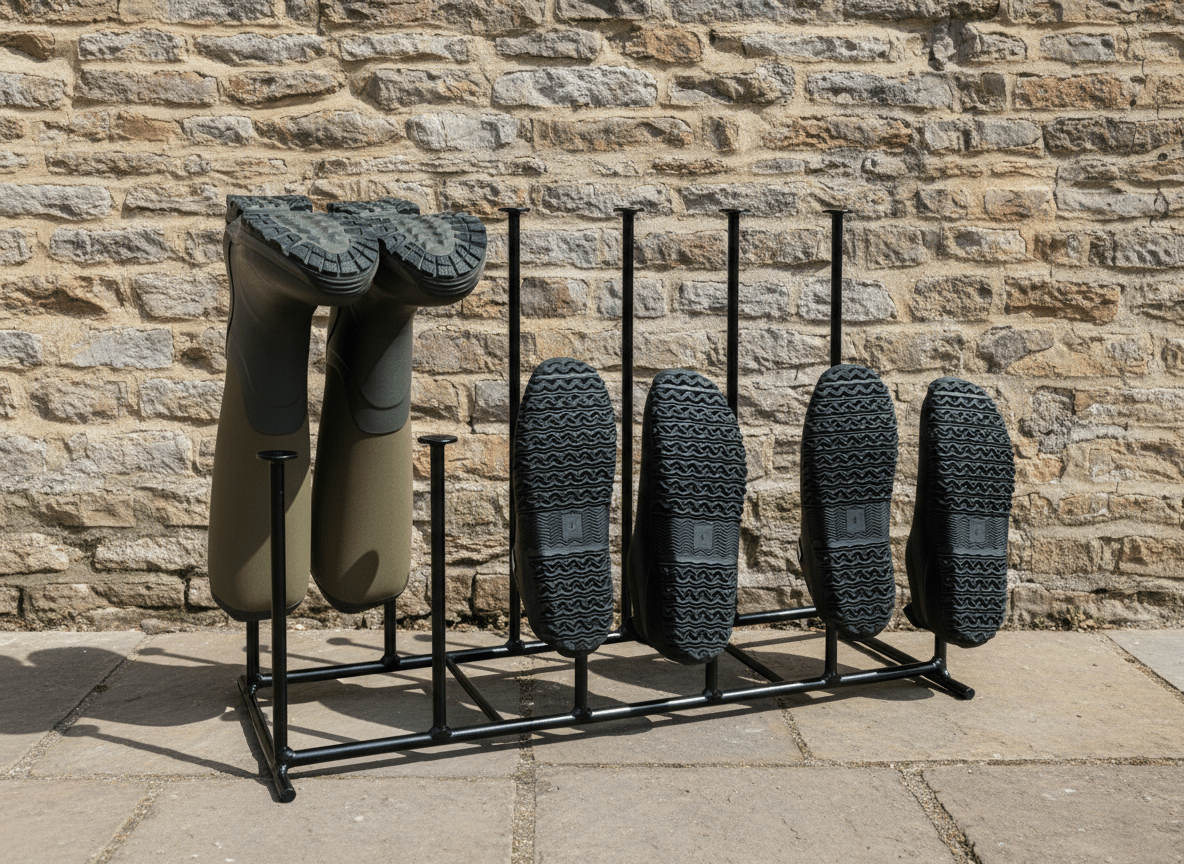Compact 6 Pair (Wellington Boots & Walking Boots) - Garden Pride_Wellington Boot Stands