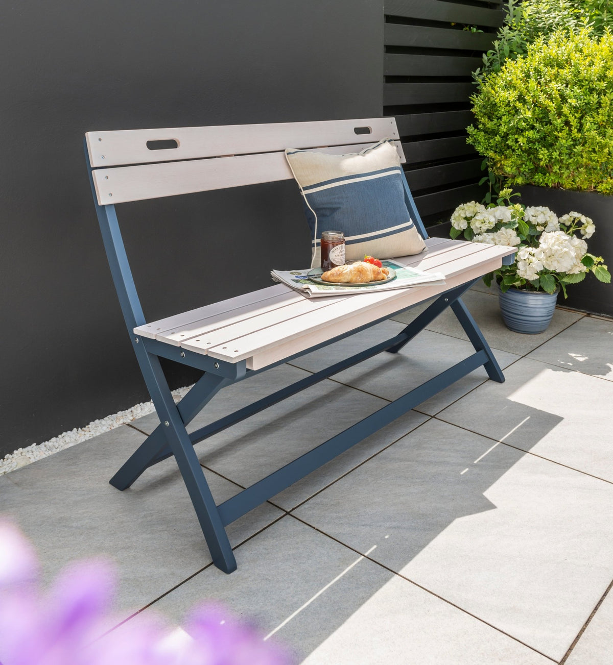 Galaxy Folding Bench_Garden Benches