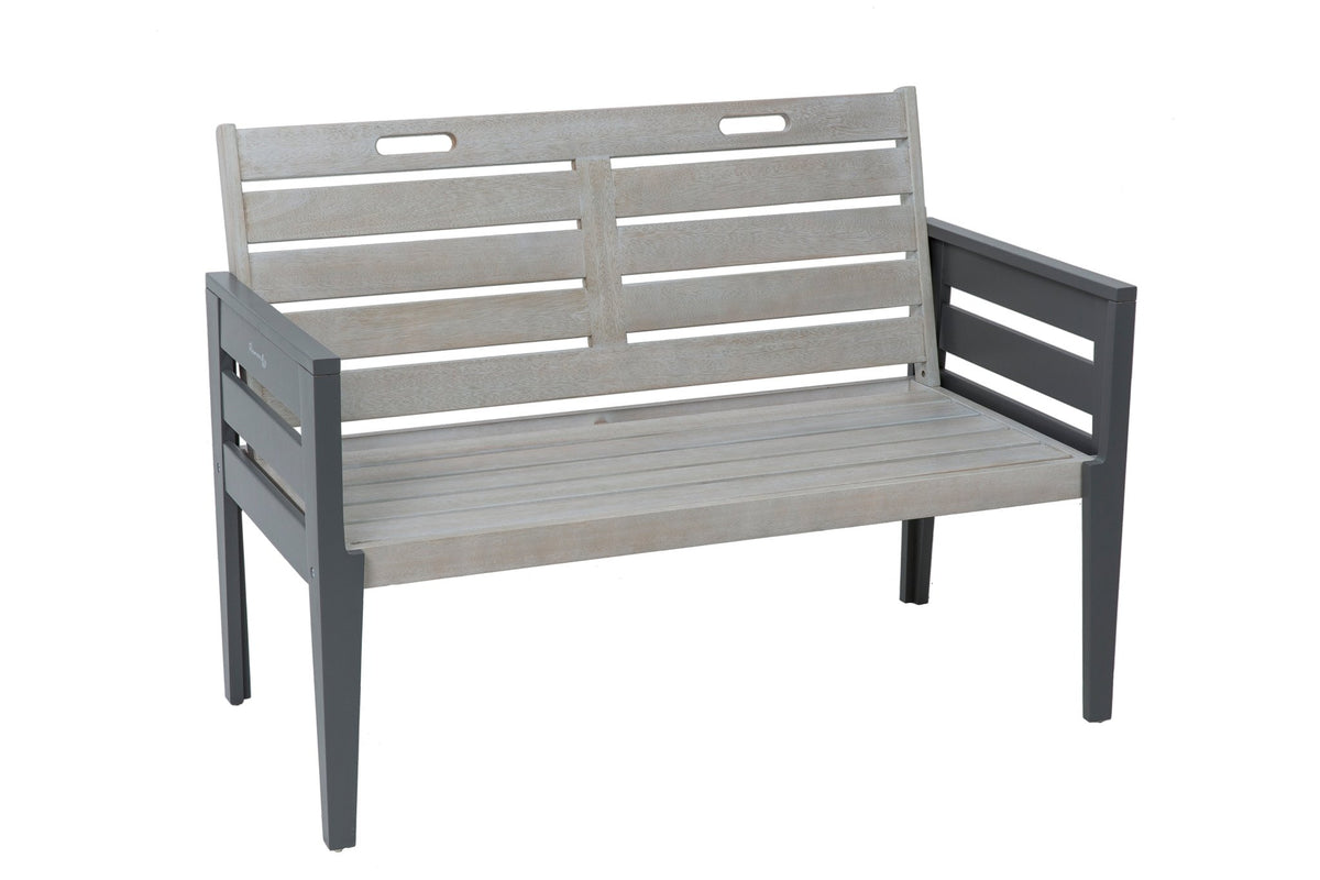 Florenity Two Seat Bench Set_Garden Benches