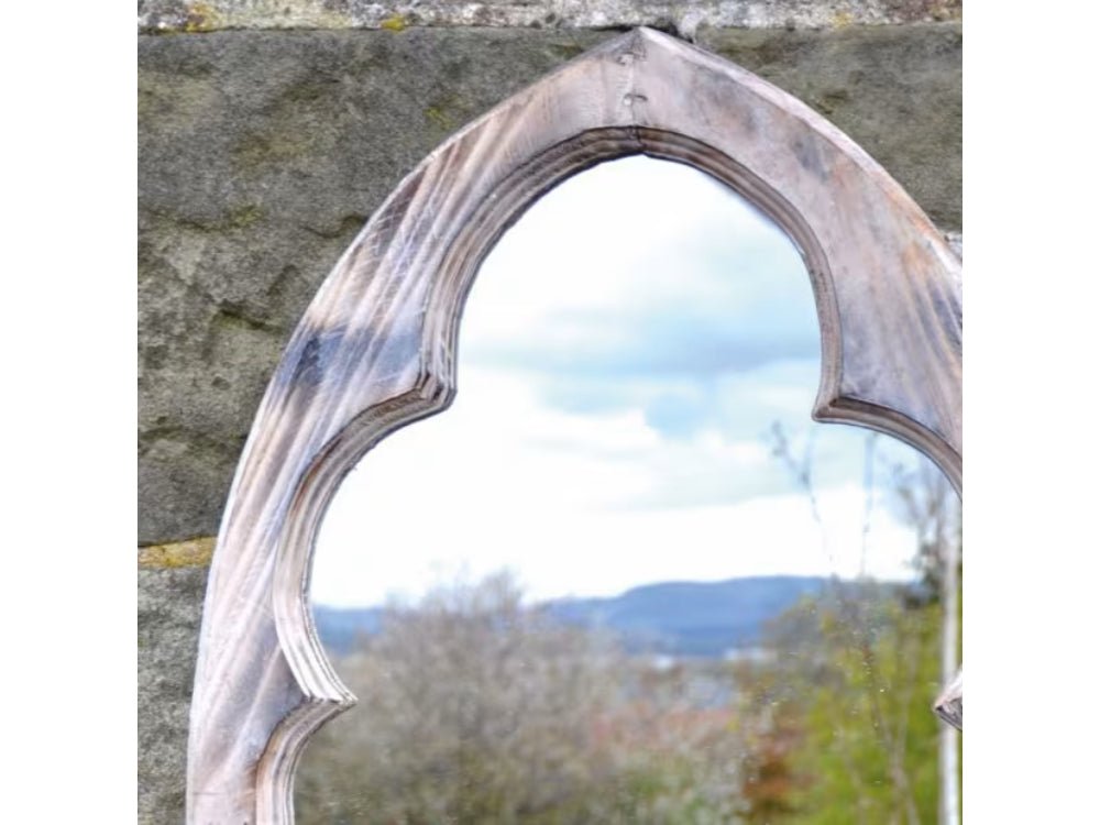 St Martins Gothic Garden Mirro_Garden Mirrors