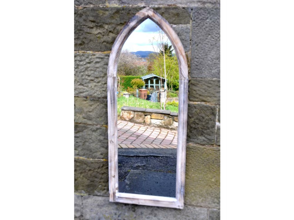 St Johns Gothic Garden Mirror_Garden Mirrors