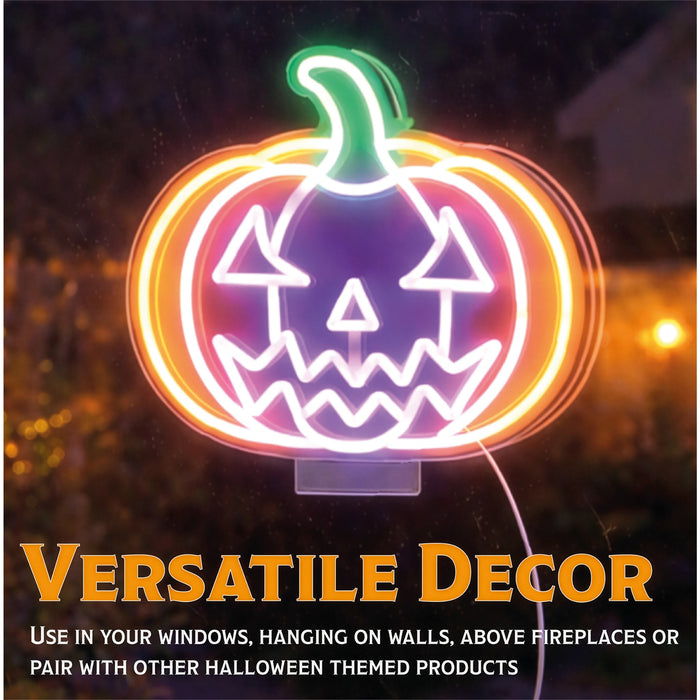 Fxlab Halloween Pumpkin Neon Light - feature detail 5