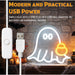Fxlab Halloween Ghost Neon Light - feature detail 4