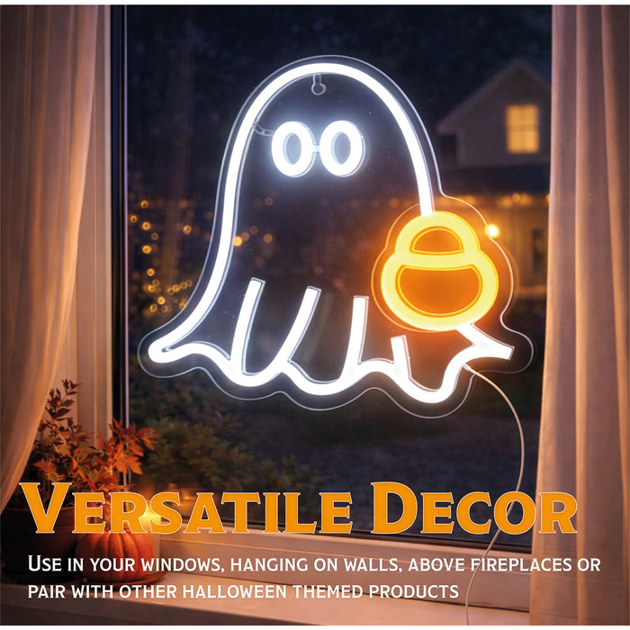 Fxlab Halloween Ghost Neon Light - feature detail 5