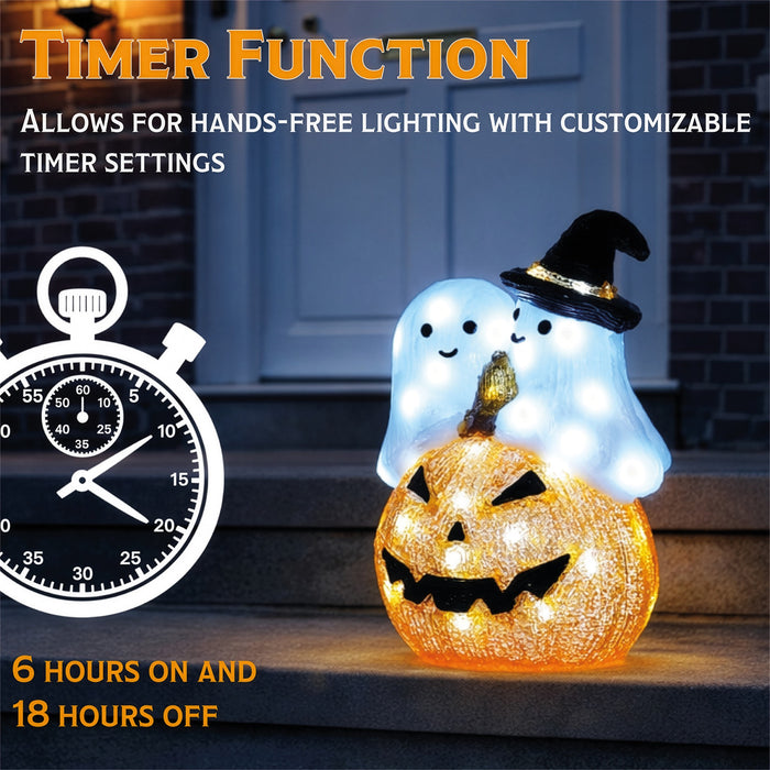 Fxlab Pumpkin and Ghost 50 White LED - feature detail 5
