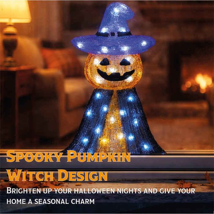 Fxlab Pumpkin Ghost Outdoor Decoration - feature detail 1