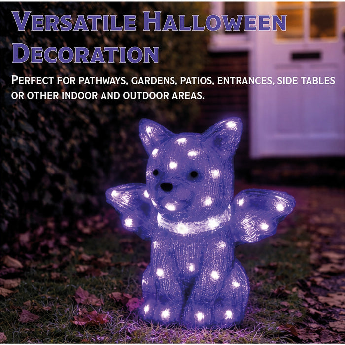 Fxlab Purple Bat Outdoor Decoration - feature detail 4