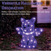Fxlab Purple Bat Outdoor Decoration - feature detail 4
