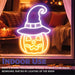 Fxlab Halloween Pumpkin Neon Light 26x38cm - feature detail 3