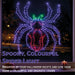 Fxlab Metal Silhouette Spooky Spider 399 Micro LED - feature detail 1