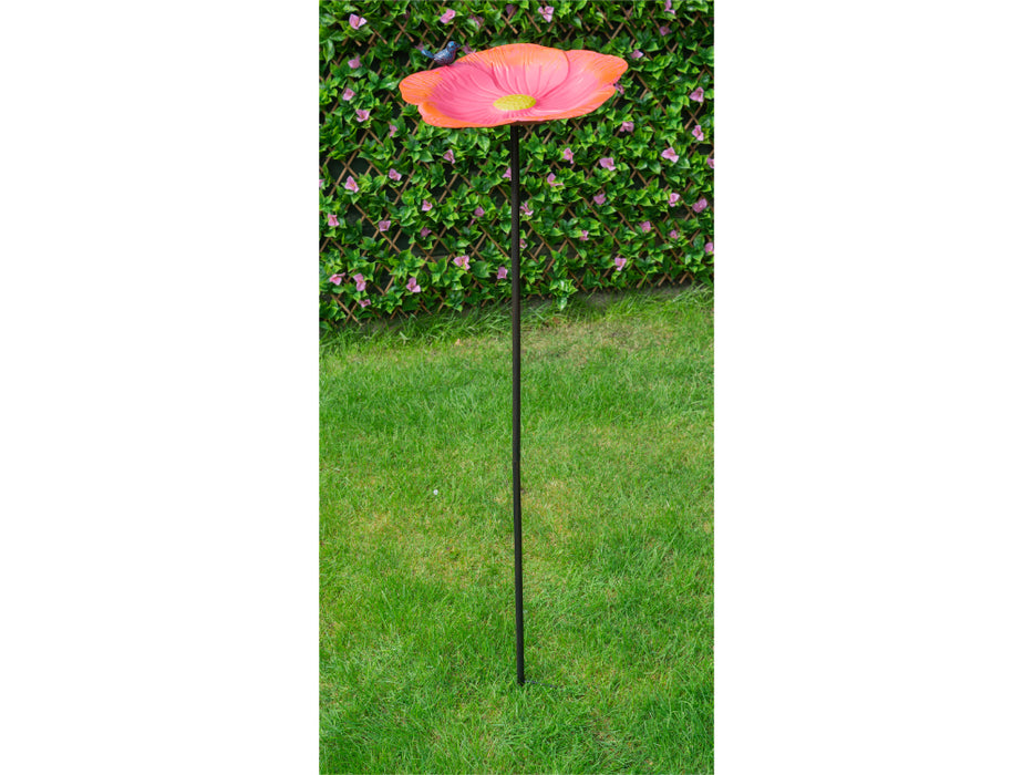 St Helens Home and Garden Ornamental Free Standing, Weather Resistant, Pedestal style, Easy Assemble Bird Bath