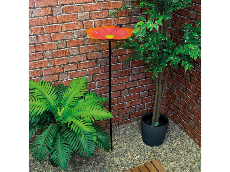 St Helens Home and Garden Ornamental Free Standing, Weather Resistant, Pedestal style, Easy Assemble Bird Bath