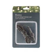 Light Extension Lead - IP44 Green Cable