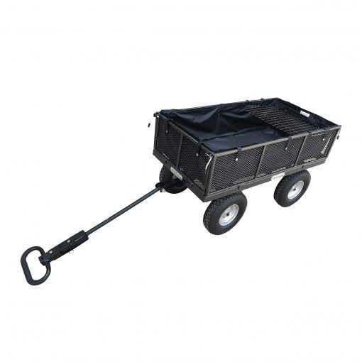 Garden Trolley with Liner & Tool Tray