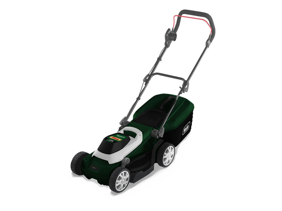 Supreme 33cm Electric Rotary Lawnmower with Rear Roller