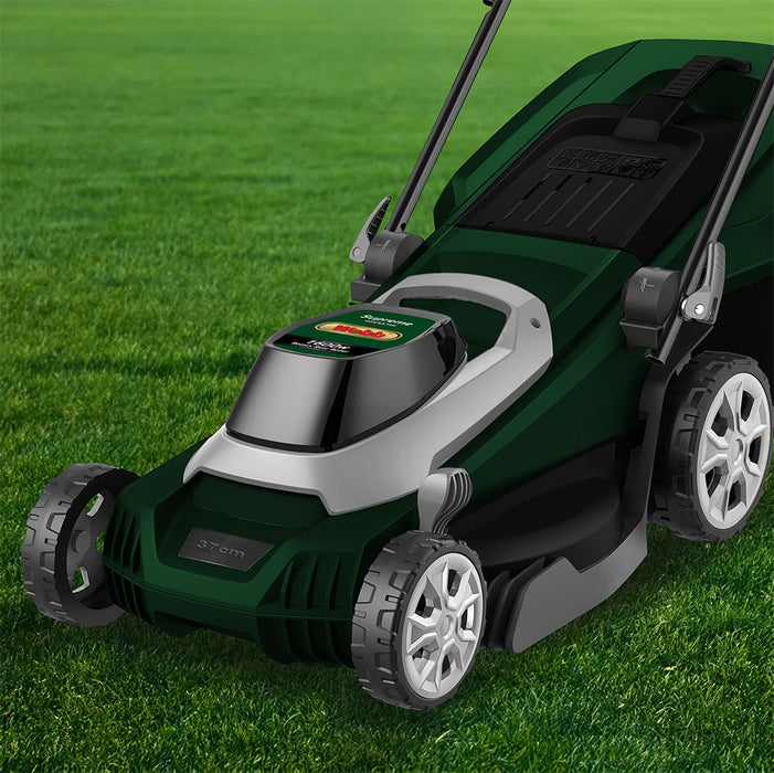 Supreme 37cm Electric Rotary Lawnmower with Rear Roller