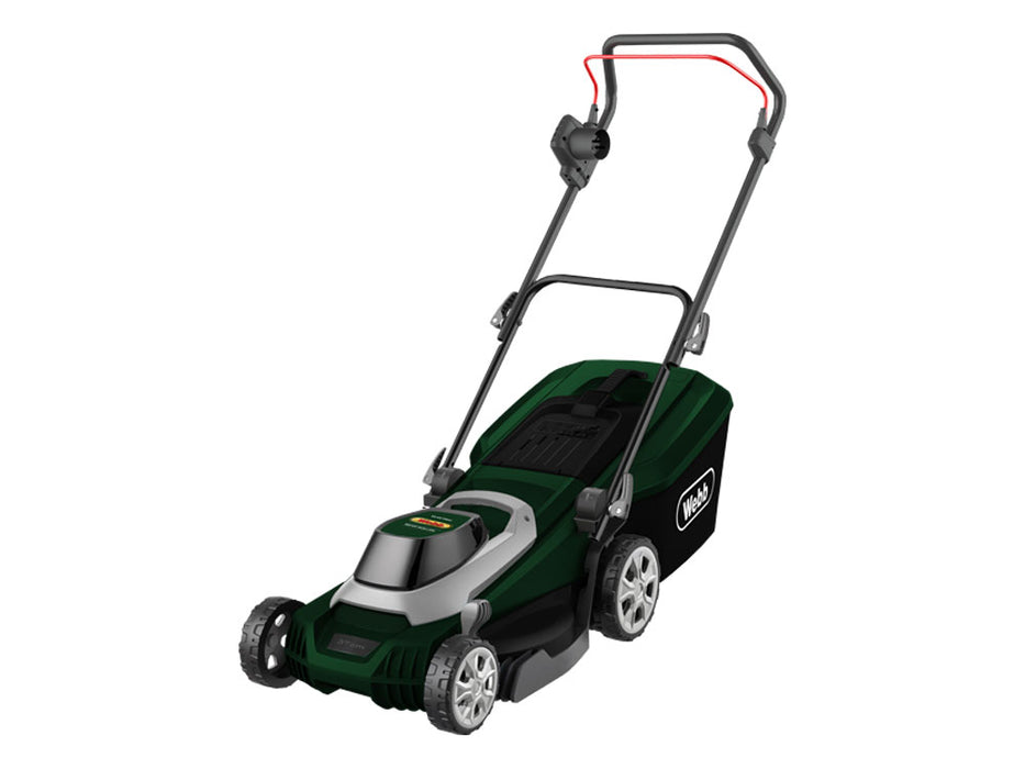 Supreme 37cm Electric Rotary Lawnmower with Rear Roller